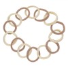 Set 14 Elastice Păr Femei Frotte Ecru Bej OEM | Elastice par | Accesorii par | Elastice elastan