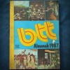 Almanah BTT 1987 - Bucurie, Turism, Tinerete - Carte Rara Colectie