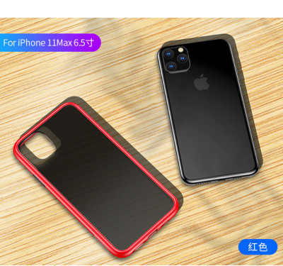 Husa Telefon USAMS, iPhone 11 Pro Max, Walza Series, US-BH527, Red foto