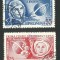 EROARE LA SERIE 1963 - PUNCT LA ,,5 &#039;&#039; SI CULOARE IN LITERA ,,O&#039;&#039; - SERIE CTO