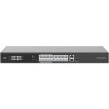 Cumpara ieftin Switch 16 porturi PoE, 1 port Gigaethernet, 1 port Combo - UNV NSW2020-16T1GT1GC-POE-IN