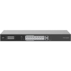 Switch 16 porturi PoE, 1 port Gigaethernet, 1 port Combo - UNV NSW2020-16T1GT1GC-POE-IN