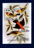 Anguilla 1985 - Păsări, Audubon, colita neuzata