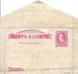 CP863N Carta bilhete Brasil 80 reis