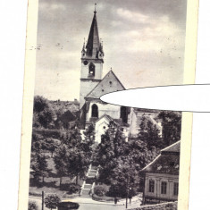 CP Targu Mures - Biserica reformata, ocupatia maghiara, circulata RPR, stare bun