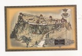 RF21 -Carte Postala- Cetatea Brasovia de pe Tampa, necirculata