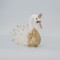 Lebada decor White Gold 27 cm x 22 cm x 28 cm