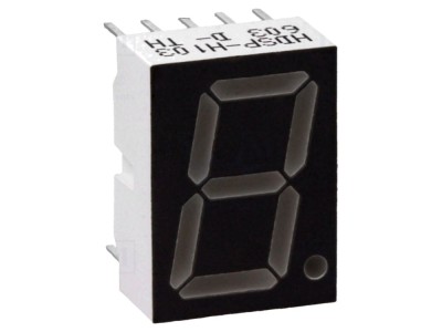 LED 7 Segmente 14,2mm Roșu foto