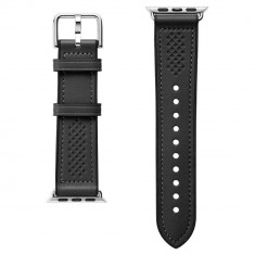 Curea piele Spigen Retro Fit Apple Watch 1/2/3/4/5 (42/44mm) Black foto