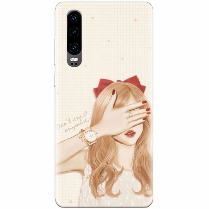 Husa silicon pentru Huawei P30, Dont Cry Anymore