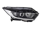 Far HONDA HR-V (RU), 09.2018-, partea dreapta, TYC, cu &amp;quot;lumina timp de zi&amp;quot; tip LED; H11+HB3+WY21W; electric; cu motor; halogen