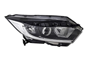 Far HONDA HR-V (RU), 09.2018-, partea dreapta, TYC, cu &amp;amp;quot;lumina timp de zi&amp;amp;quot; tip LED; H11+HB3+WY21W; electric; cu motor; halogen foto