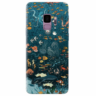 Husa silicon pentru Samsung S9, Under The Sea foto