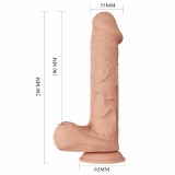 DILDO SOFT BEAUTIFUL BERGRISI (26cm), Lybaile