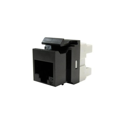 Conector Keystone, 1xRJ45 UTP cat.6 PowerCat, negru - Molex &amp;quot;KSJ-00033-04&amp;quot; foto