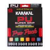 Cumpara ieftin Set gripuri Karakal PU Super Grip - 6 bucati assorted