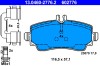 Placute Frana ATE 13.0460-2776.2 Frana Disc Mercedes-Benz A-Class Set