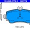 ATE 13.0460-2776.2 set placute frana,frana disc