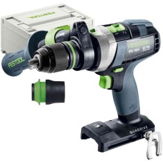 Festool TPC 18/4 I-Basic - Masina de gaurit si insurubat cu percutie fara acumulatori si incarcator Li-Ion 18 V - Ah 75 Nm motor fara perii mandrina d