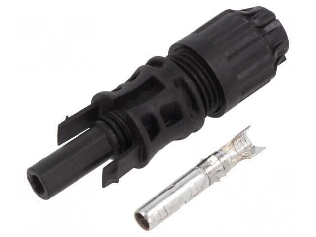 Conector Solar Mamă Drept 4-6mm2 Crimpat MC4 Evo Stor Mufă