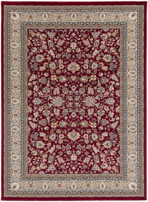 Covor Belgian Premium Model Kasmar 8746, 014, Marime 80 x 150 cm, Rosu, Inaltime Fir 9 mm, Antialergic, Polipropilena, Living, Dormitor foto