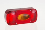 Lampa Spate Universala 215x100mm 12/24V 5 Functii: Pozitie, Frana, Semnalizare, Ceata, Iluminare numar. Omologare E20