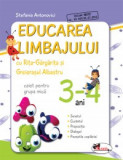 Educarea limbajului cu Rita Gargarita si Greierasul Albastru - (caiet) grupa mica 3-4 ani, Aramis