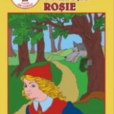 Scufita Rosie - Fratii Grimm (carte de colorat)