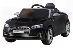 Masinuta electrica Audi S5 Cabriolet 2x35W CU ROTI MOI 12V Negru foto