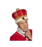 Coroana Regala King&rsquo;s Crown, accesoriu de Rege sau Regina, Auriu, Marime Universala