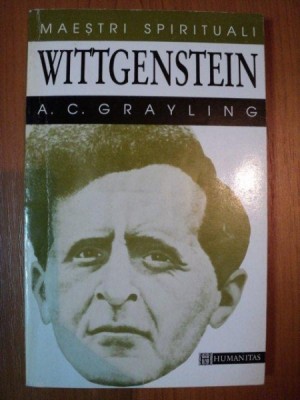 WITTGENSTEIN de A. C. GRAYLING , 1996 foto