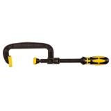 Clama de strangere din nylon 100 mm Topex, maner ergonomic