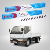 Cumpara ieftin Ștergătoare Mitsubishi Canter Van, Fuso (FB, FE, FG) 1996-2000 | Set Față Flat Premium &ndash; TeamCar&reg;