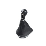 Nuca si manson schimbator de viteze Emzone, Compatibil cu Seat Leon/Toledo/Altea, 5 trepte, Piele