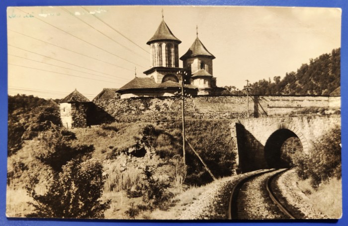 Manastirea Cornet - 1930 - tip fotografie, circulata, timbru