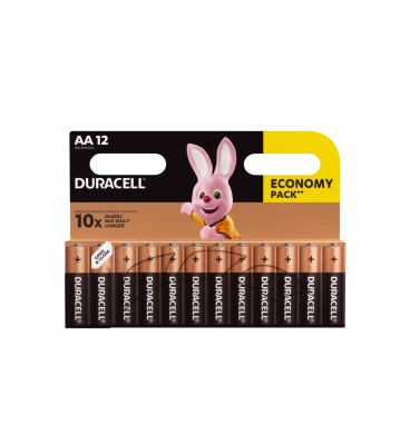 Set 12 baterii alcaline Duracell Basic LR6 AA foto