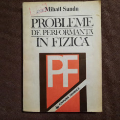 Probleme de performanta in fizica de Mihail Sandu R18