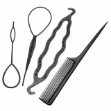 Set de accesorii 4 buc. pentru coafură pentru păr