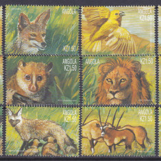 DB1 Angola Fauna Africana 12 v. MNH