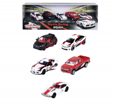 MAJORETTE MASINUTE METALICE PACHET CADOU TOYOTA 5 MASINI SuperHeroes ToysZone foto