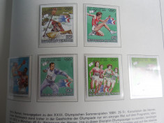 serie timbre Jocurile Olimpice JO nestampilate MNH Chad foto