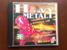 heavy metal vol 1 various cd disc compilatie muzica heavy metal hard rock VG/VG+