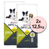 Versele Laga Opti Life Adult Medium 2 x 12,5kg