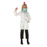 Cumpara ieftin Costum Doctor Mario cu accesorii pentru copii 110-116 cm 3-5 ani