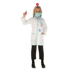 Costum Doctor Mario cu accesorii pentru copii 110-116 cm 3-5 ani