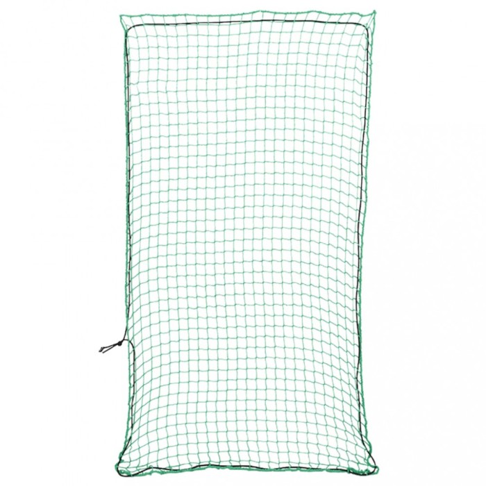 Plasă de remorcă cu funie elastică, verde, 7x3,5 m, PP