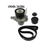 SKF Set curea transmisie cu caneluri