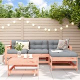 vidaXL Set mobilier relaxare de grădină, 5 piese, lemn masiv douglas 3186184