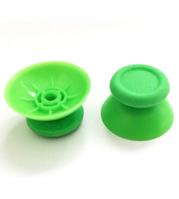 2 x Capac Joystick Stick compatibil cu controlerul PS4-Culoare Verde foto