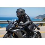 Cumpara ieftin Casca Moto Flip UP Remo Helmets, Ochelari Soare Integrati, Ventilatie Dinamica, Captuseala Detasabila, Design Ergonomic, Model Carbon, Marimea M
